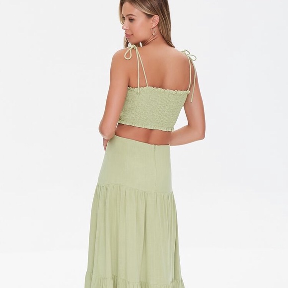 F21 Crop Top/Maxi Skirt Coord Set - Picture 3 of 8